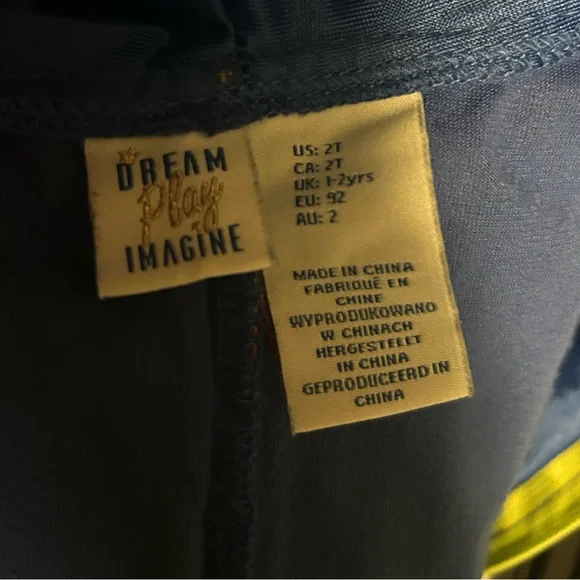 Blue and Green Dragon Kids Costume - Picture 6 of 6